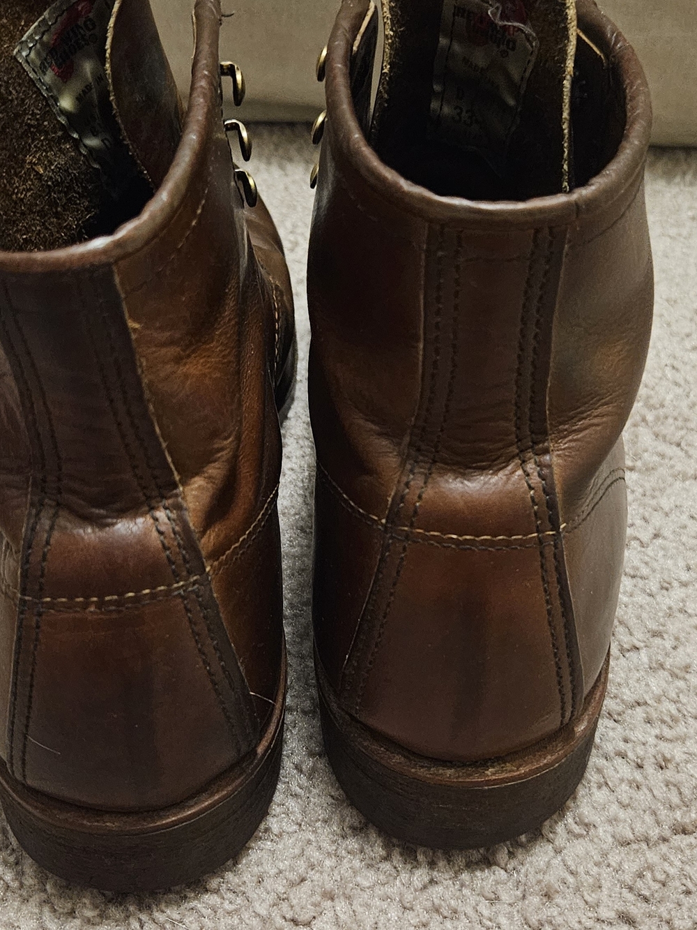 Red Wing Blacksmith 3343 Copper Rough & Tough Size 8.5 - Picture 4 of 5